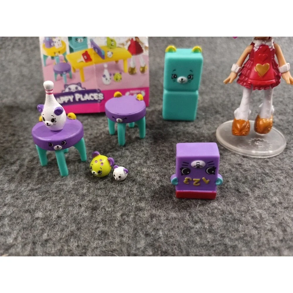 Shopkins Home Collection Happy Places Mousy Hangout Lot Of 14 Queenie Hearts